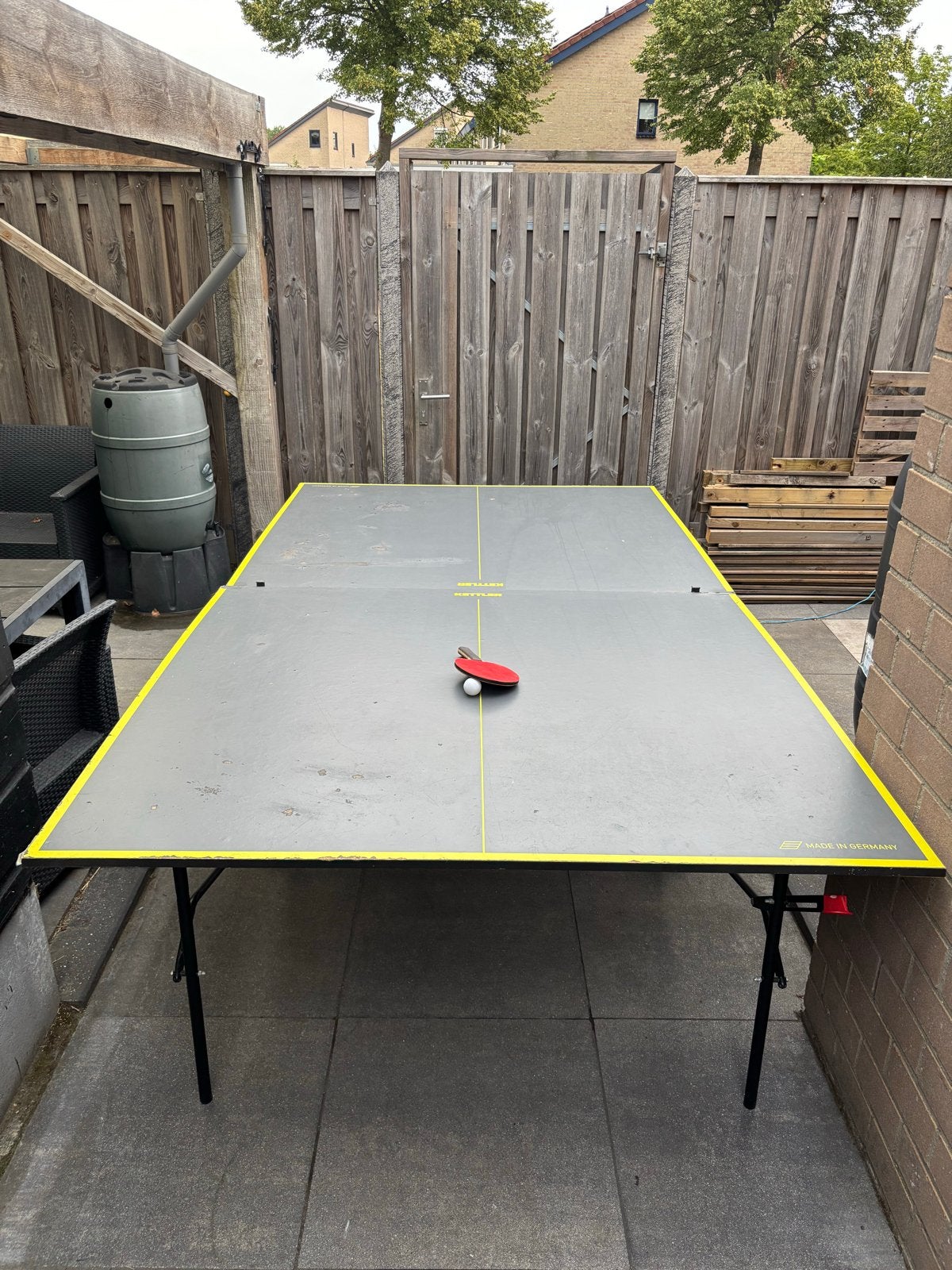Tafeltennistafel - Kettler Axos Indoor 2, Ophalen, Gebruikt, Tafel Indoor, Inklapbaar