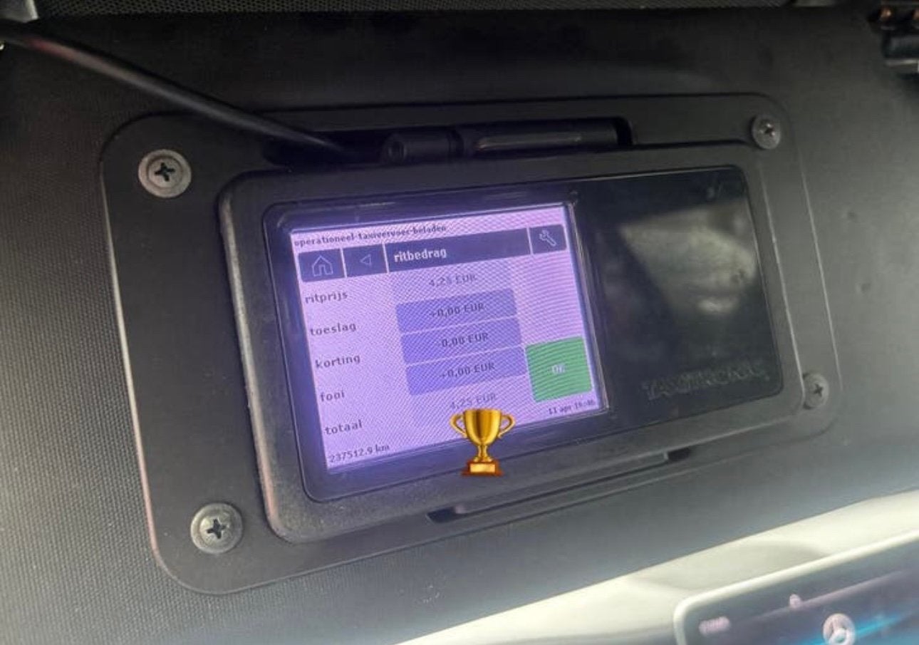 TAXITRONIC BCT TAXIMETER G3 UPDATE CABMAN, Ophalen of Verzenden, Zo goed als nieuw