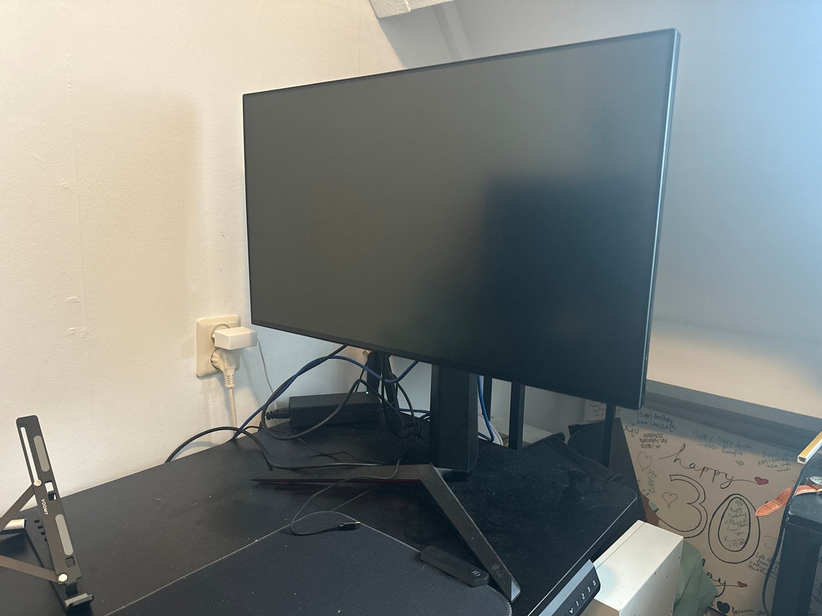 LG 27GP950-B 4K 160Hz Nano IPS Gaming Monitor, Gaming, Draaibaar, IPS, 151 t/m 200 Hz