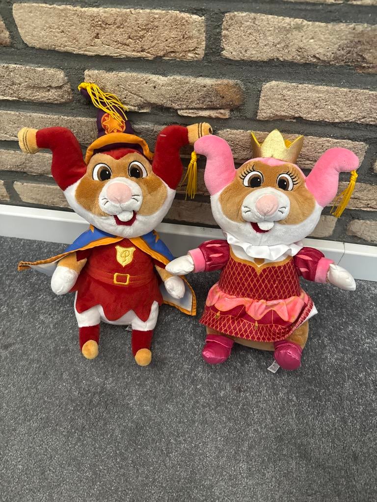 Efteling knuffels Pardoes en Pardijn, Overige merken, Overige typen, Ophalen of Verzenden, Zo goed als nieuw