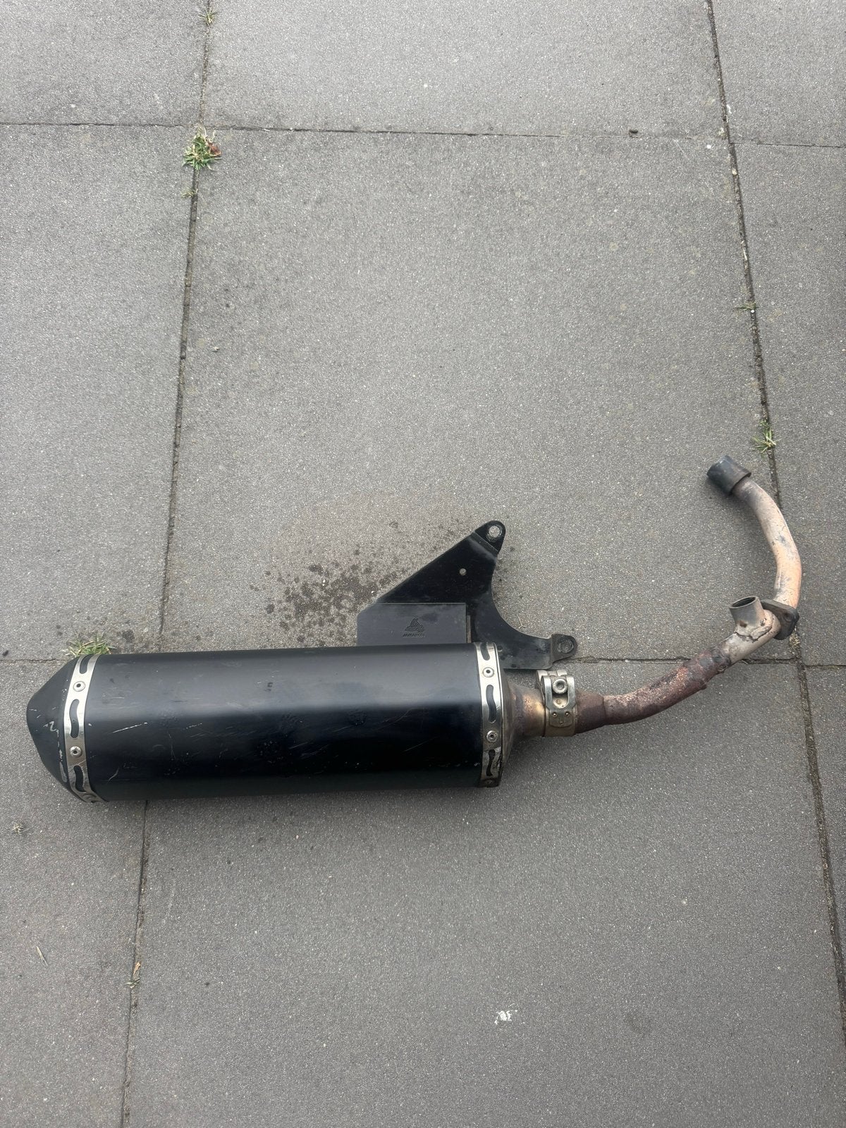 Jamarcol uitlaat voor Vespa/Piaggio scooters (met dB killer), Ophalen, Gebruikt, Uitlaat, Overige merken