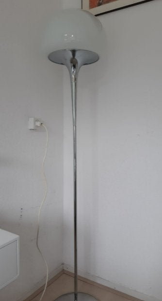 Goffredo Reggiani vloerlamp, Ophalen, Zo goed als nieuw, 150 tot 200 cm