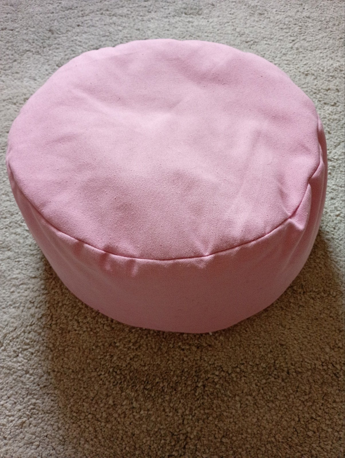 Roze zitzak/meditatiekussen, Ophalen, Zo goed als nieuw, Roze