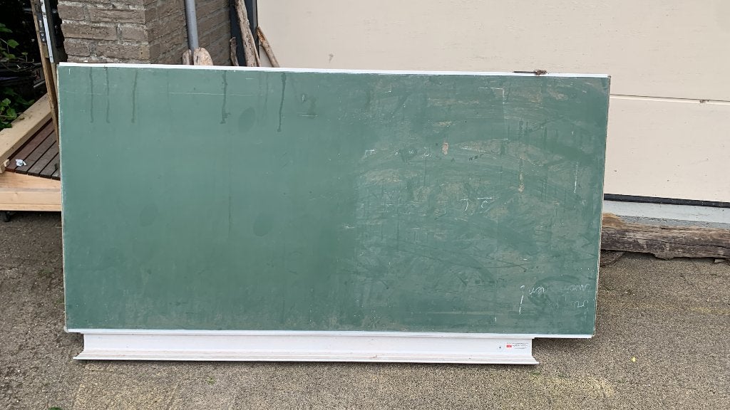 Schoolbord krijtbord, Ophalen, Zo goed als nieuw