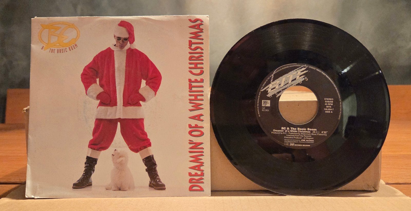 BC & The Basic Boom - Dreamin' Of A White Christmas, Cd's en Dvd's, 7 inch, Ophalen of Verzenden, Zo goed als nieuw, Hiphop en Rap