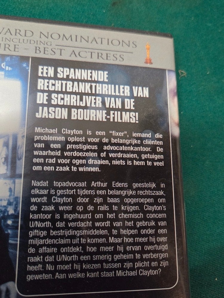 dvd michael clayton, Ophalen of Verzenden