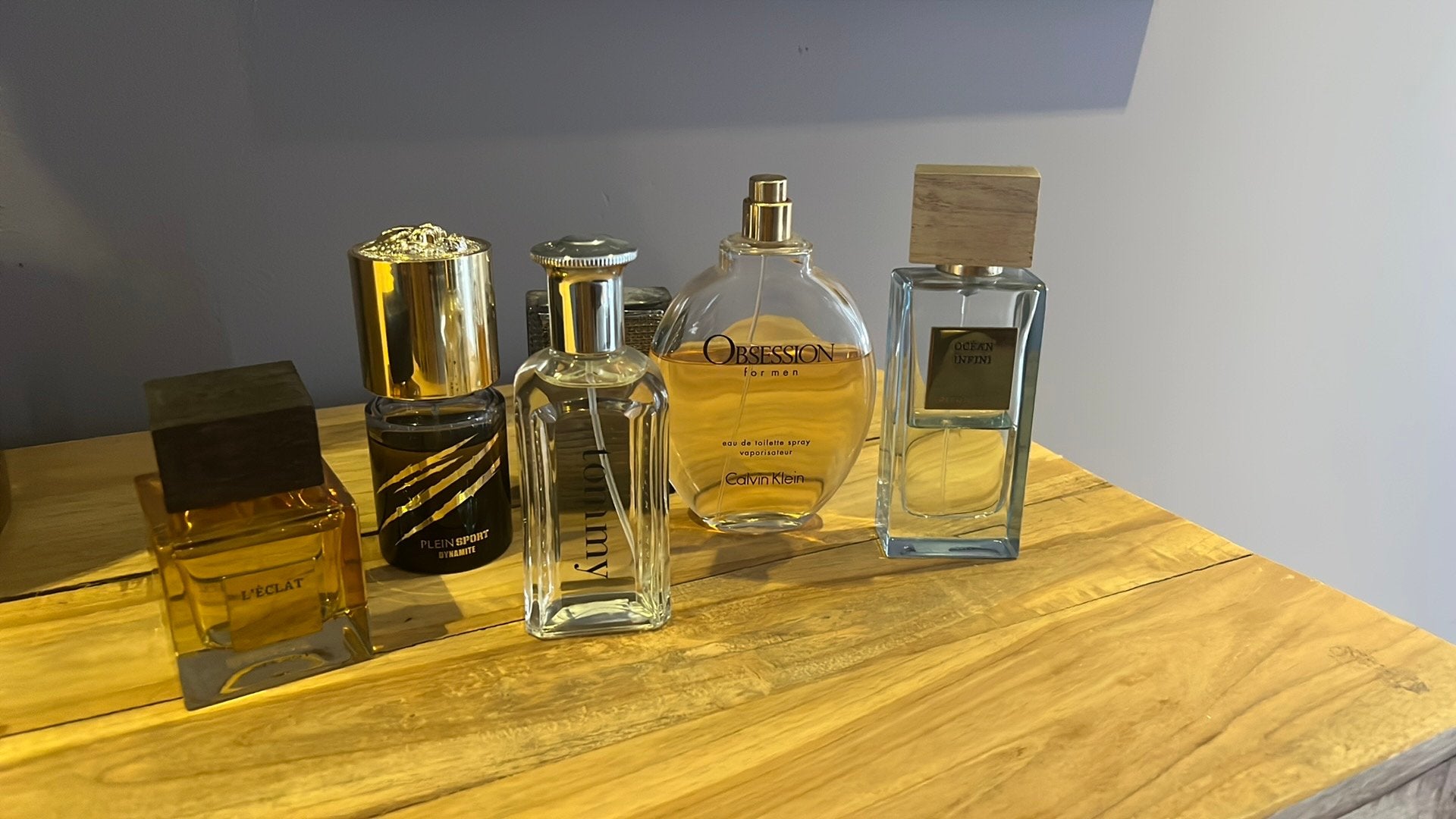 6x heren parfum rituals tommy clavin klein, Ophalen of Verzenden, Zo goed als nieuw, Parfumfles, Gevuld