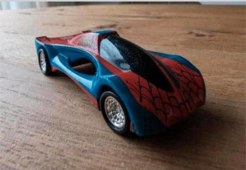 Spider-Man auto – Marvel TM 2004, Ophalen of Verzenden, Gebruikt, Auto