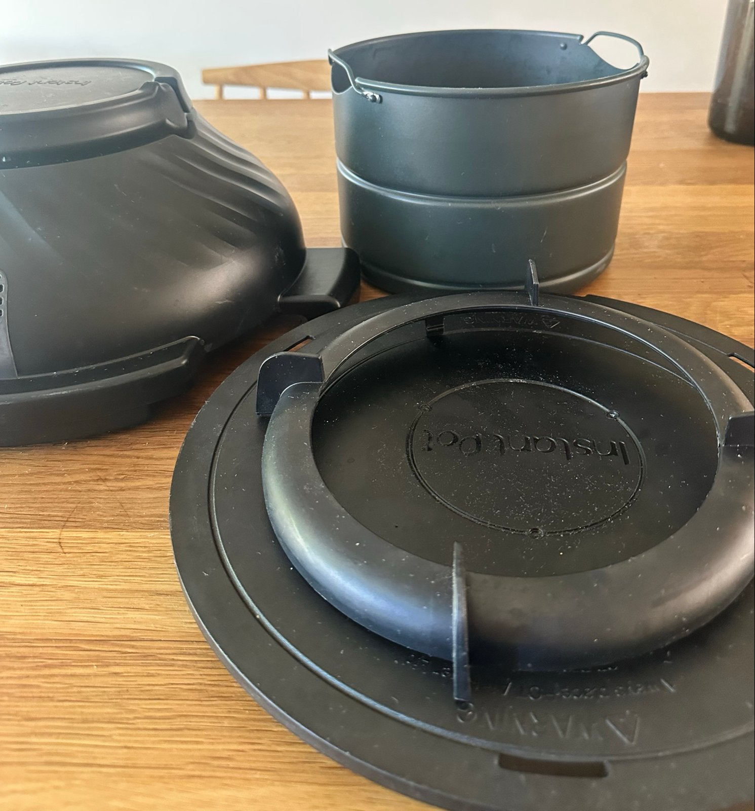 Instant Pot Airfryer Deksel met mandje voor Pro Crisp 7,6L, Verzenden, Zo goed als nieuw, Airfryer