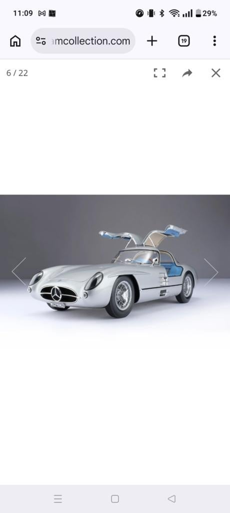 Te koop gevraagd: Amalgam Mercedes-Benz 300 SLR, Ophalen, Zo goed als nieuw, Auto
