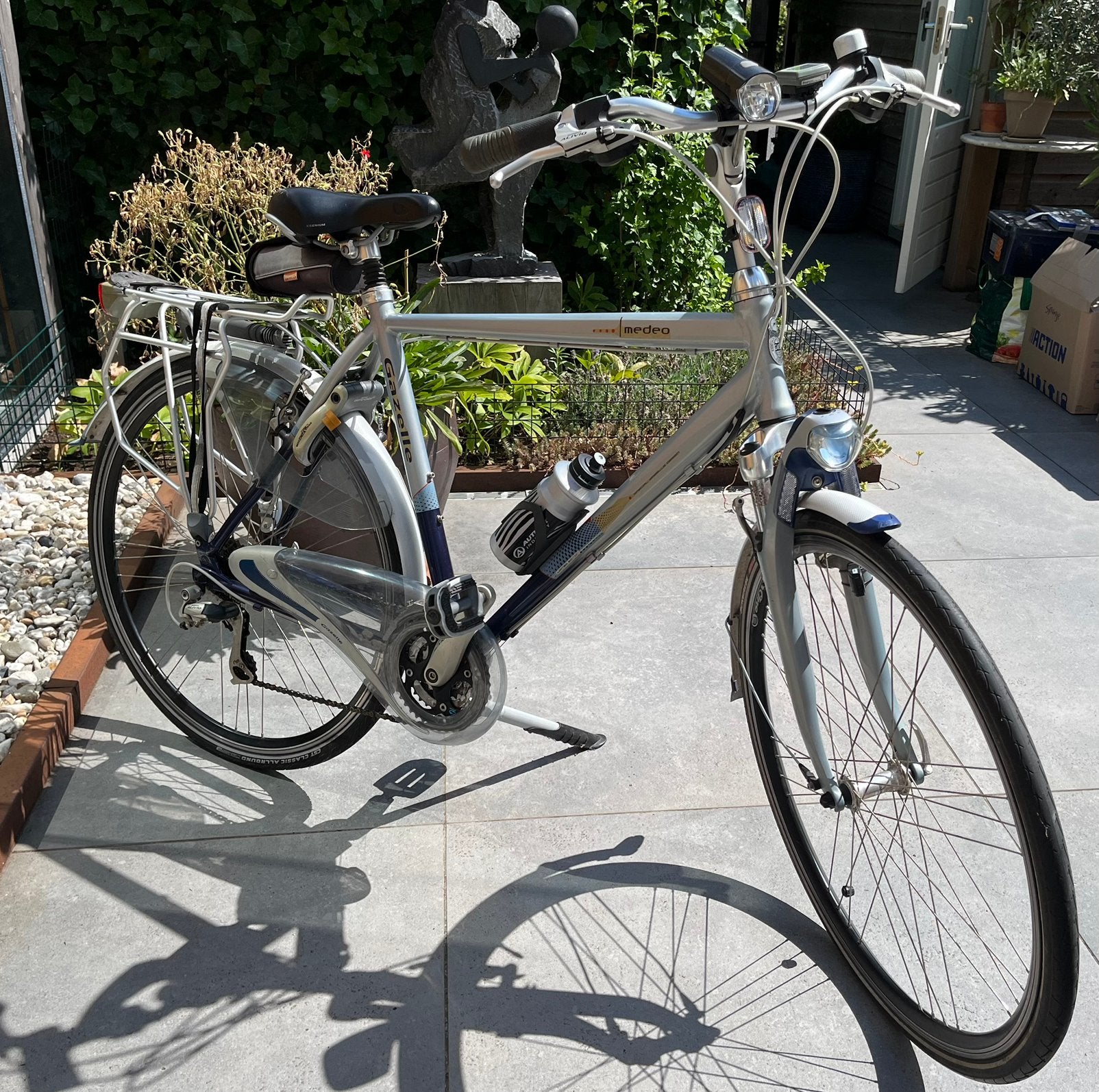 Herenfiets merk Gazelle te koop, Ophalen, Gebruikt, Versnellingen, 57 tot 61 cm