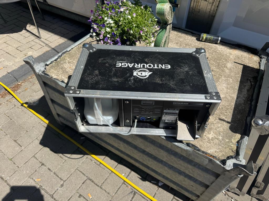 Hazer adj Professionele Rookmachine, Ophalen, Zo goed als nieuw