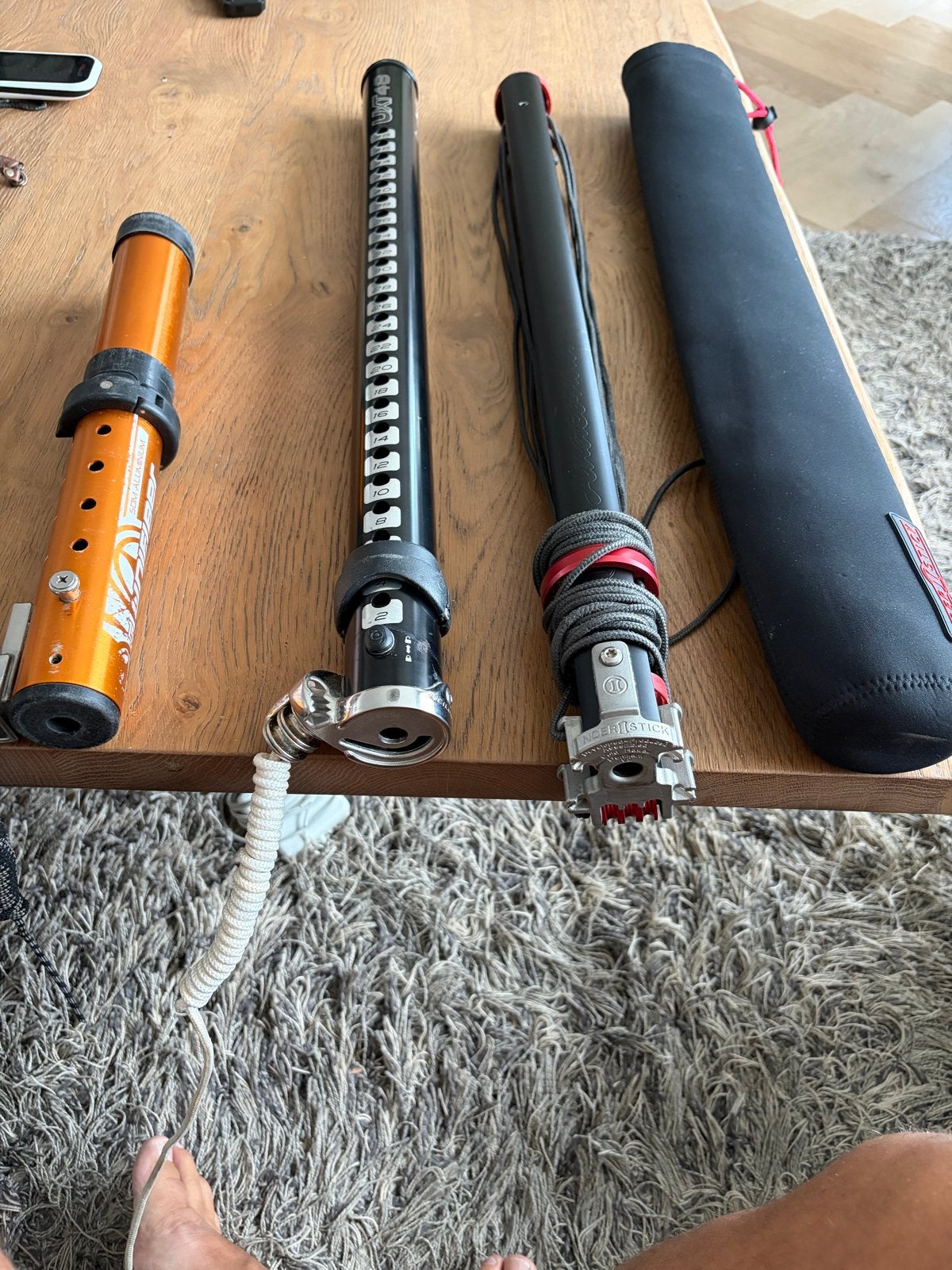 Mastverlengers - Unifiber sdm Neil pryde uxt 48 Noerstick, Overige merken, Verstelbaar, Verzenden, Overige typen