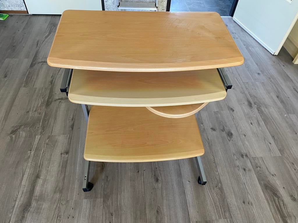 Computermeubel, Ophalen of Verzenden, Zo goed als nieuw, 70 tot 120 cm