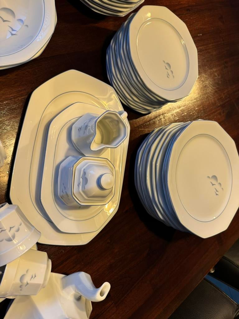 Compl. 12 delig servies van Winterling Marktleuthen Bavaria, Ophalen, Overige materialen, Zo goed als nieuw, Overige stijlen