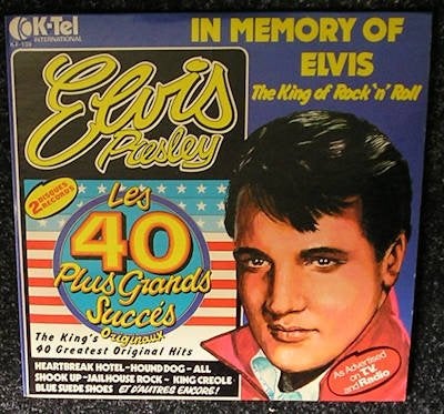 Elvis Presley  - 40 Plus Grands Succes Originaux 1976 LP2112, Rock, Gebruikt, Ophalen of Verzenden, 12 inch