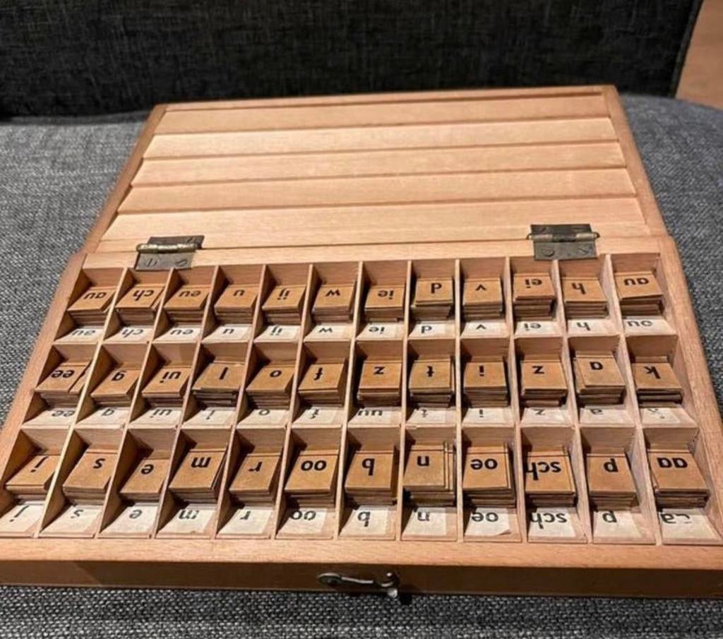 letterdoos  vintage, Ophalen of Verzenden, Zo goed als nieuw