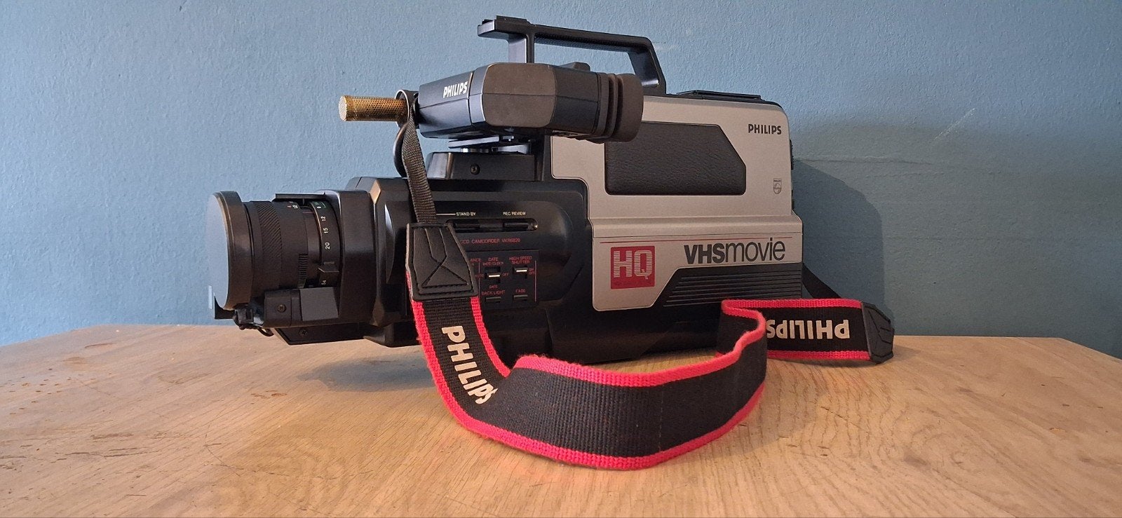 Philips vkr 6820, Ophalen, VHS of SVHS, Camera