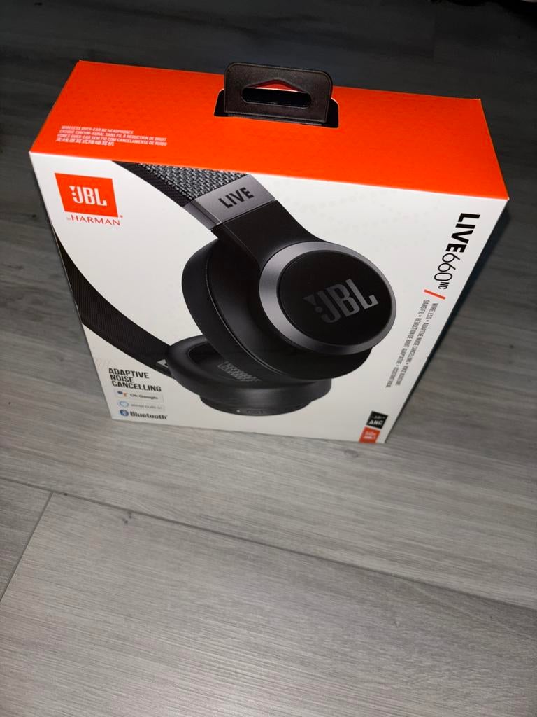 JBL live 660 NC koptelefoon / ZGAN, Audio, Tv en Foto, Koptelefoons, Overige merken, Bluetooth, Zo goed als nieuw, Op oor (supra aural)