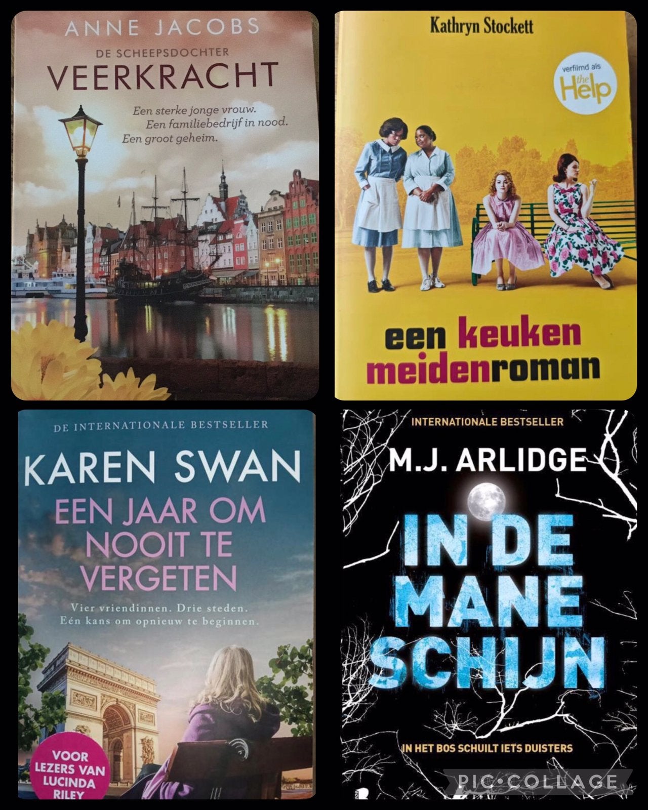 Kathryn Stockett - M.J. Arlidge - Karen Swan - Anne Jacobs., Ophalen of Verzenden, Zo goed als nieuw