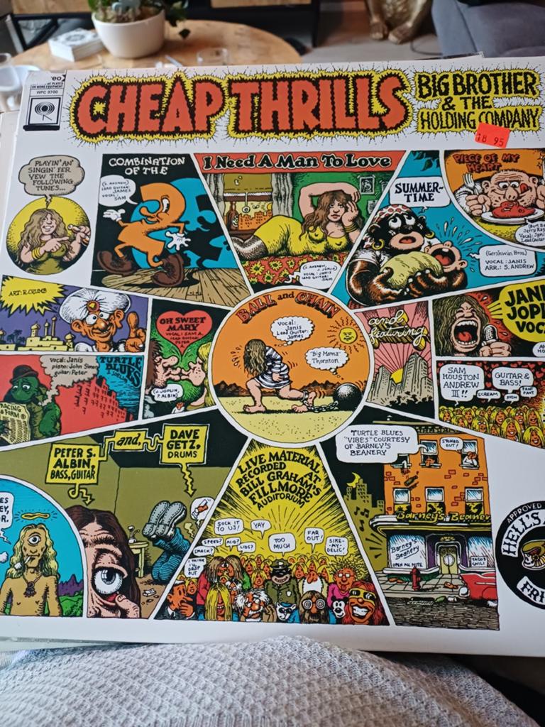 Big brother & the holding company - cheap thrills, Ophalen of Verzenden, Zo goed als nieuw, Overige formaten
