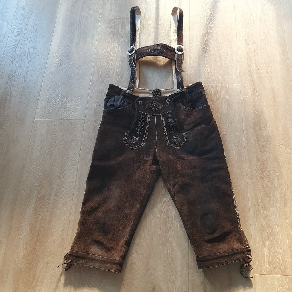 lederhose, maat 46, Kleding | Heren, Ophalen, Overige thema's, Kleding, Gedragen