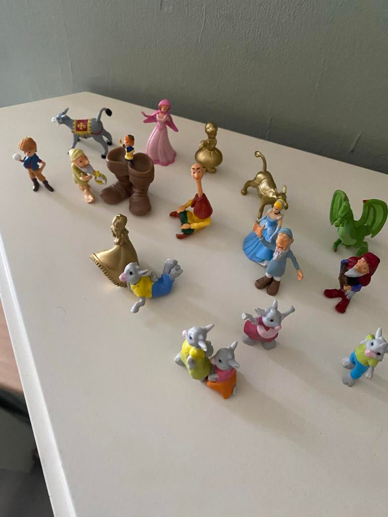 Efteling Sprookjesbos Poppetjes - Complete Set, Ophalen of Verzenden, Gebruikt, Beeldje of Poppetje