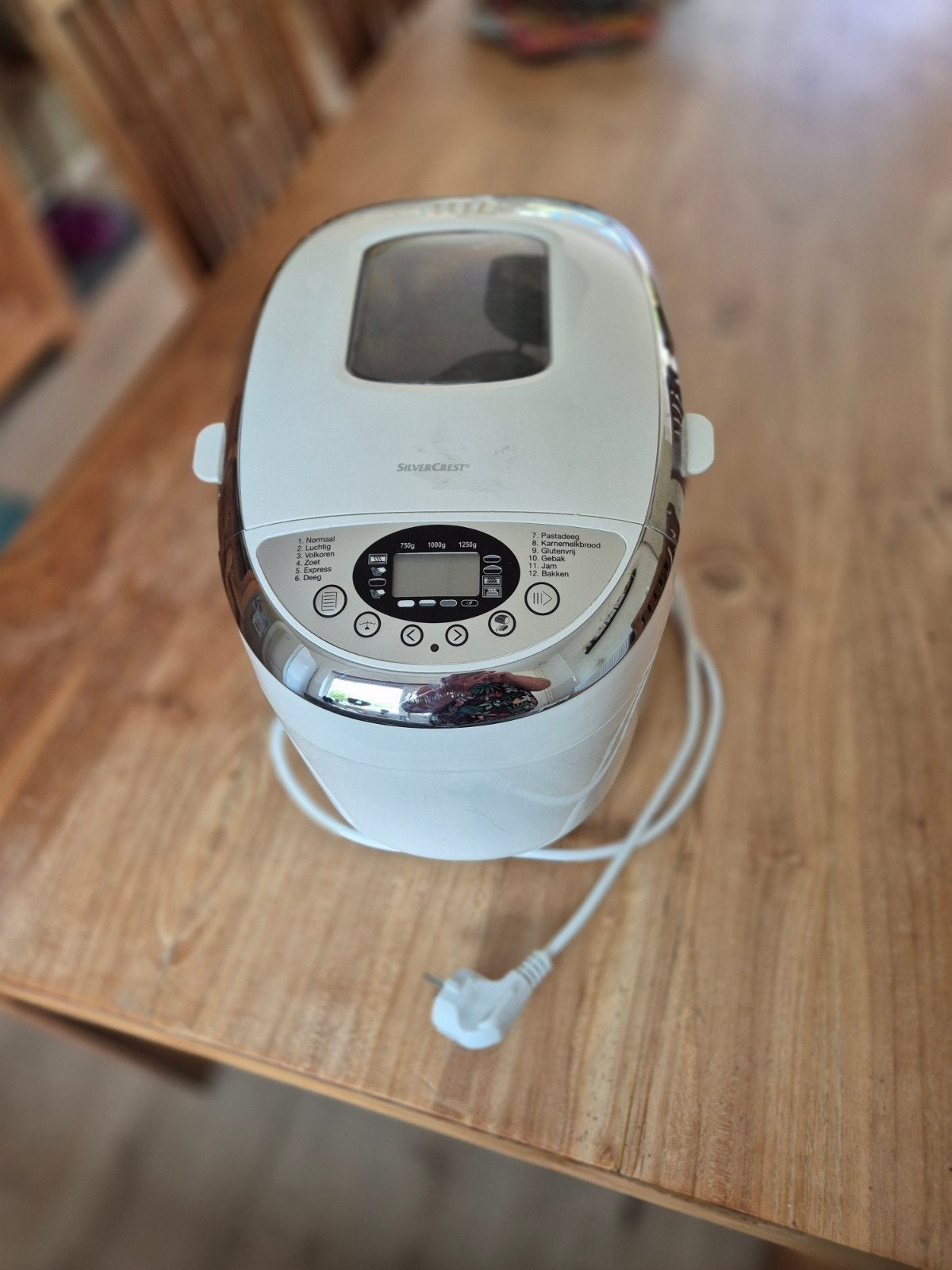 SilverCrest Broodbakmachine, Met timer, Gebruikt, 800 tot 1200 gram deeg, Ophalen of Verzenden