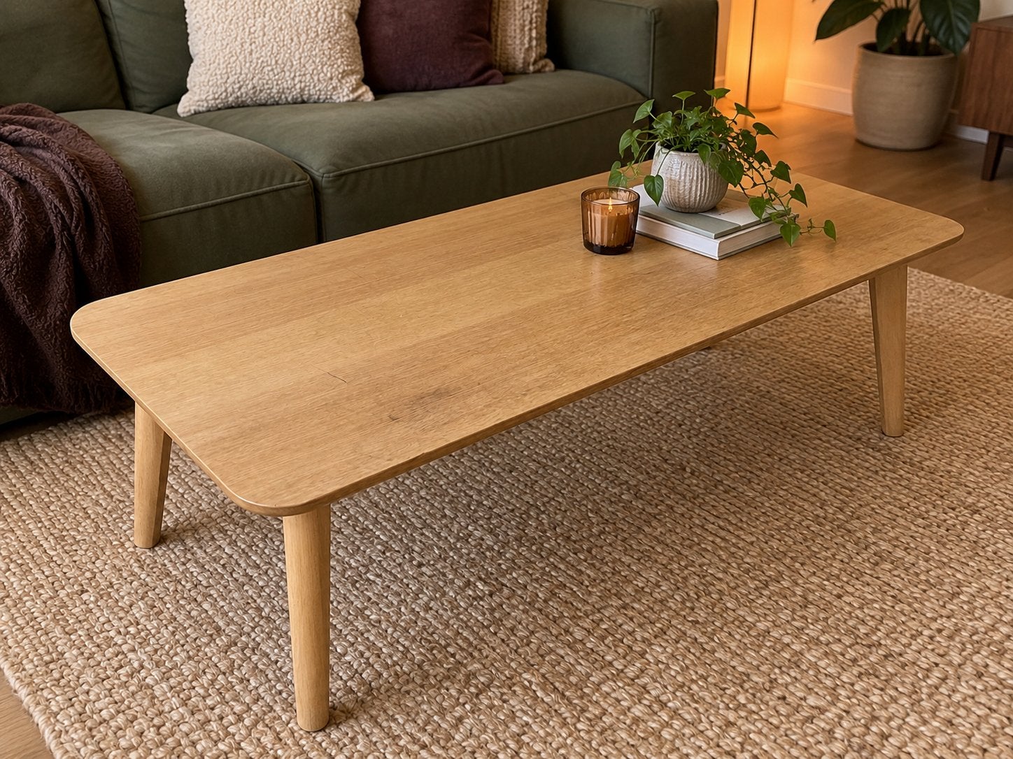 IKEA Salontafel - Lichte beschadiging, verder prima, Ophalen, Gebruikt, 100 tot 150 cm, 50 tot 100 cm
