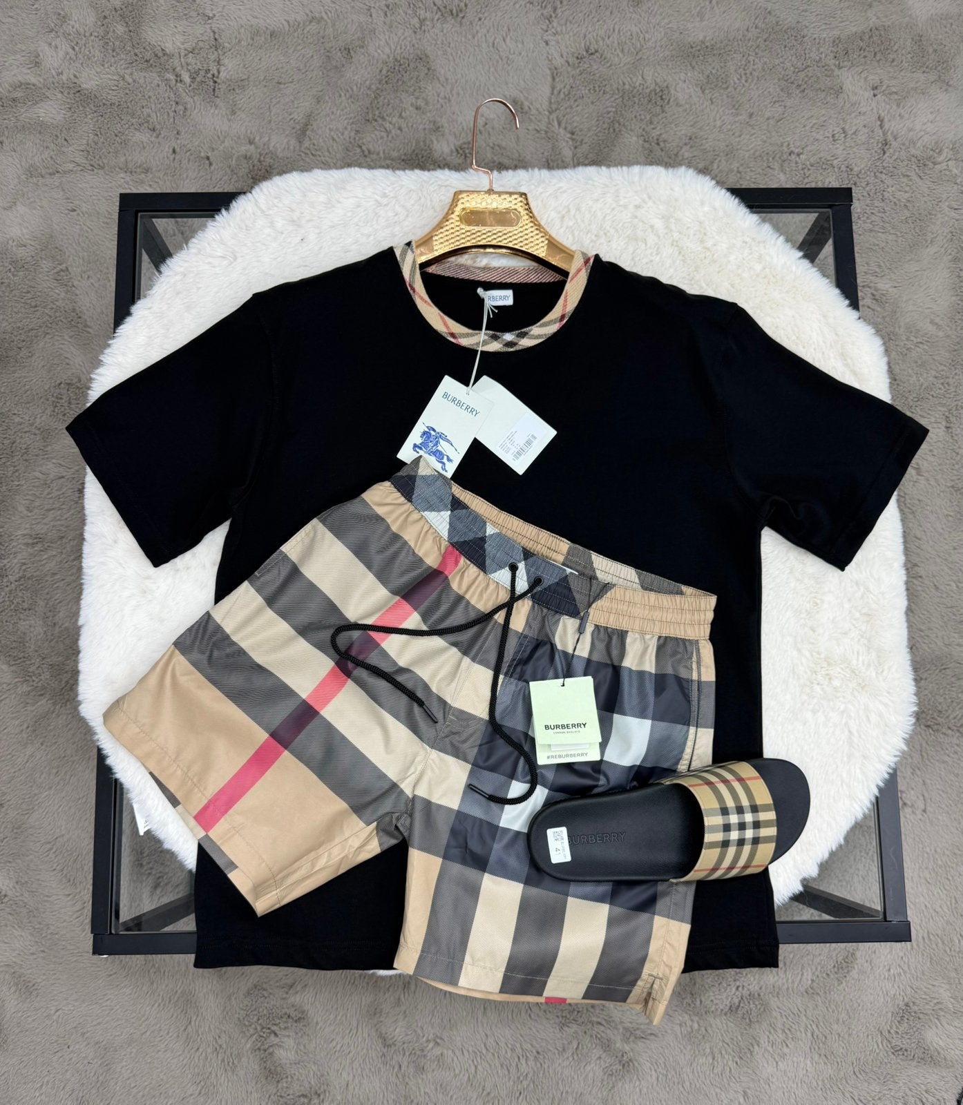 Burberry zomerset, Ophalen of Verzenden, Overige maten, Zwart