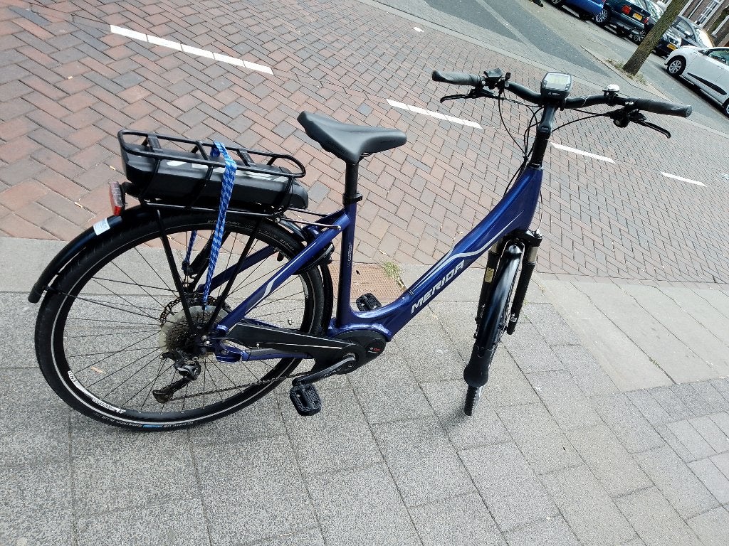 Merida Espresso 511 d56 elektrische fiets Bosch Performance, Gebruikt, -, -, 50 km per accu of meer