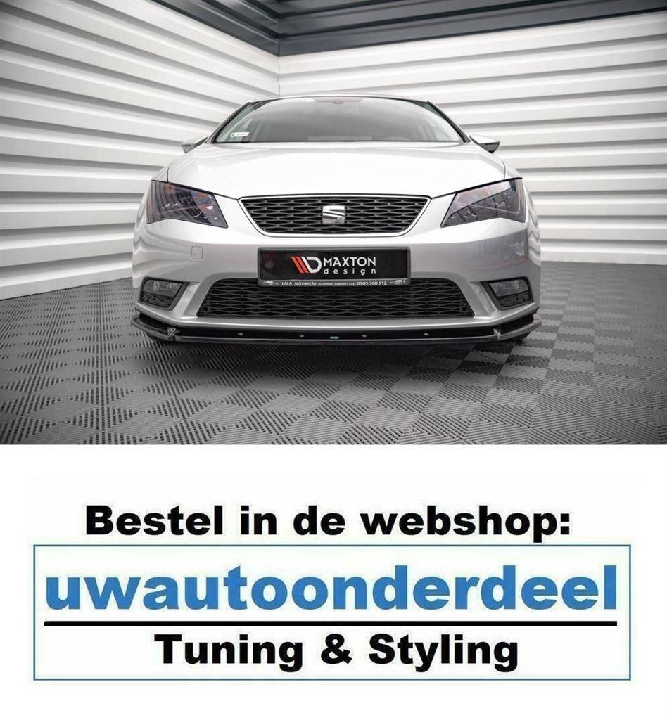 Maxton Spoiler Voorspoiler Lip Splitter Voor Seat Leon MK3