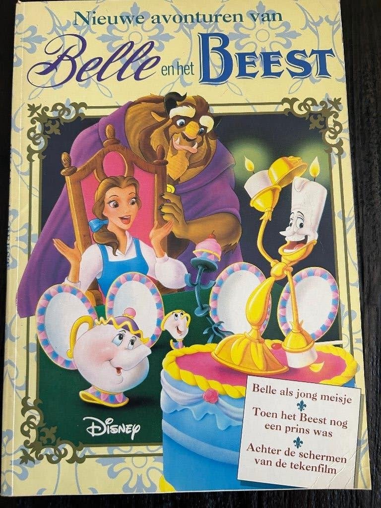 Vintage Strip 1993 belle en het beest, Boeken, Gelezen, Ophalen of Verzenden, Walt Disney, Eén stripboek