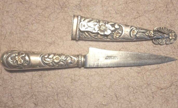 Gaucho mes, Ophalen of Verzenden, Zilver
