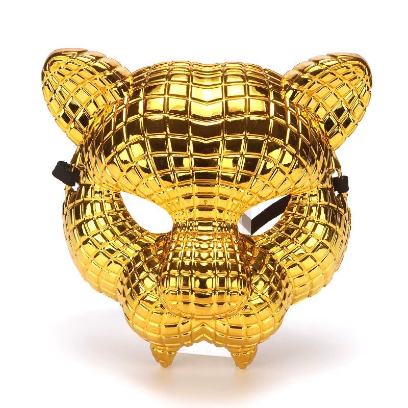 Gouden Luipaard Masker, Verzenden, Nieuw, Feestartikel, Overige