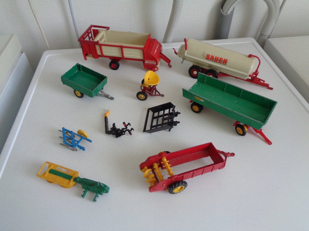 Partij Britains speelgoed., Ophalen of Verzenden, Gebruikt, Tractor of Landbouw, Britains