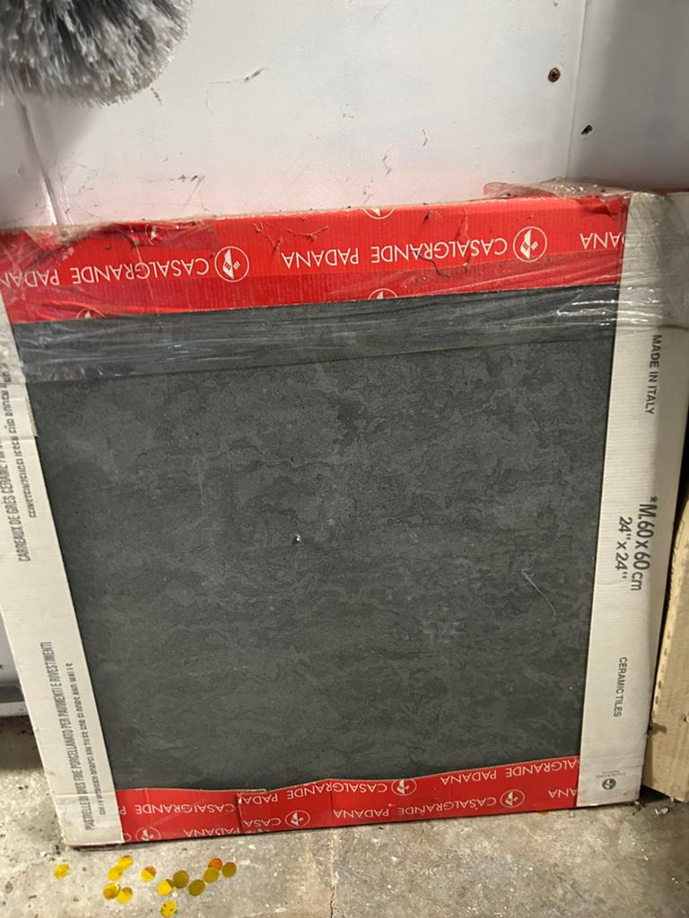 Keramische badkamertegels badkamer 60x60, Ophalen, Nieuw, Minder dan 5 m², Vloertegels