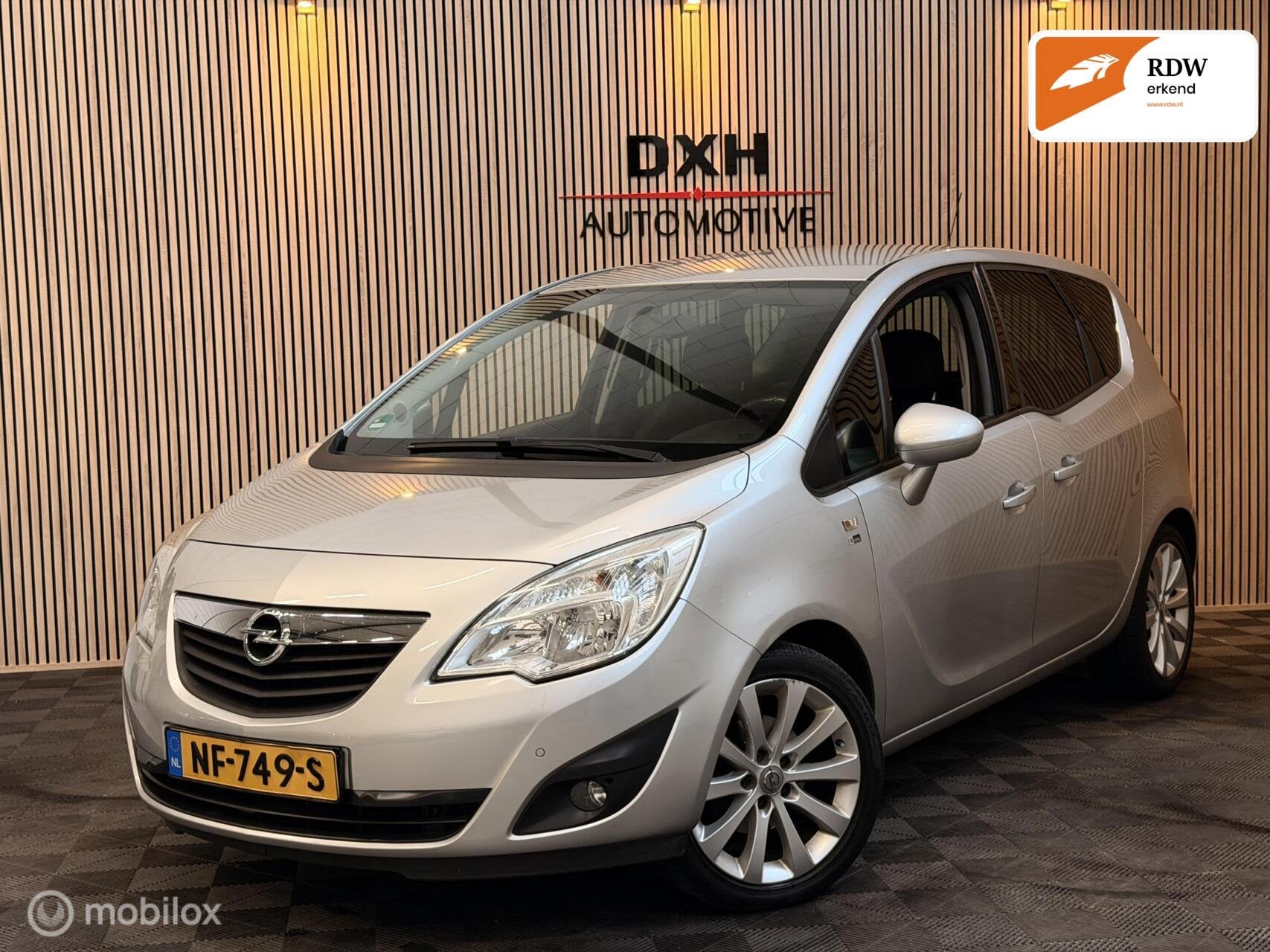 Opel Meriva 1.4 Turbo Cosmo STUUR/STOELVW CRUISE LEER TREKHK, Voorwielaandrijving, Euro 5, Gebruikt, 4 cilinders