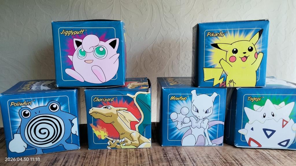 Complete Set 23K Vergulde Pokémon Kaarten - Burger King 1999, Ophalen of Verzenden, Nieuw, Meerdere kaarten