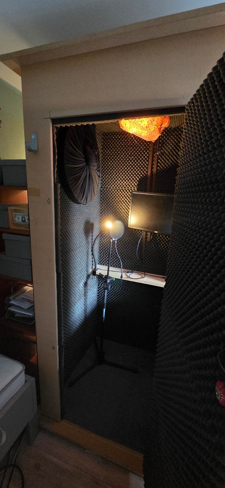 Compacte Geluidsdichte Opnamecabine / Vocal Booth, Ophalen, Gebruikt, Overige typen
