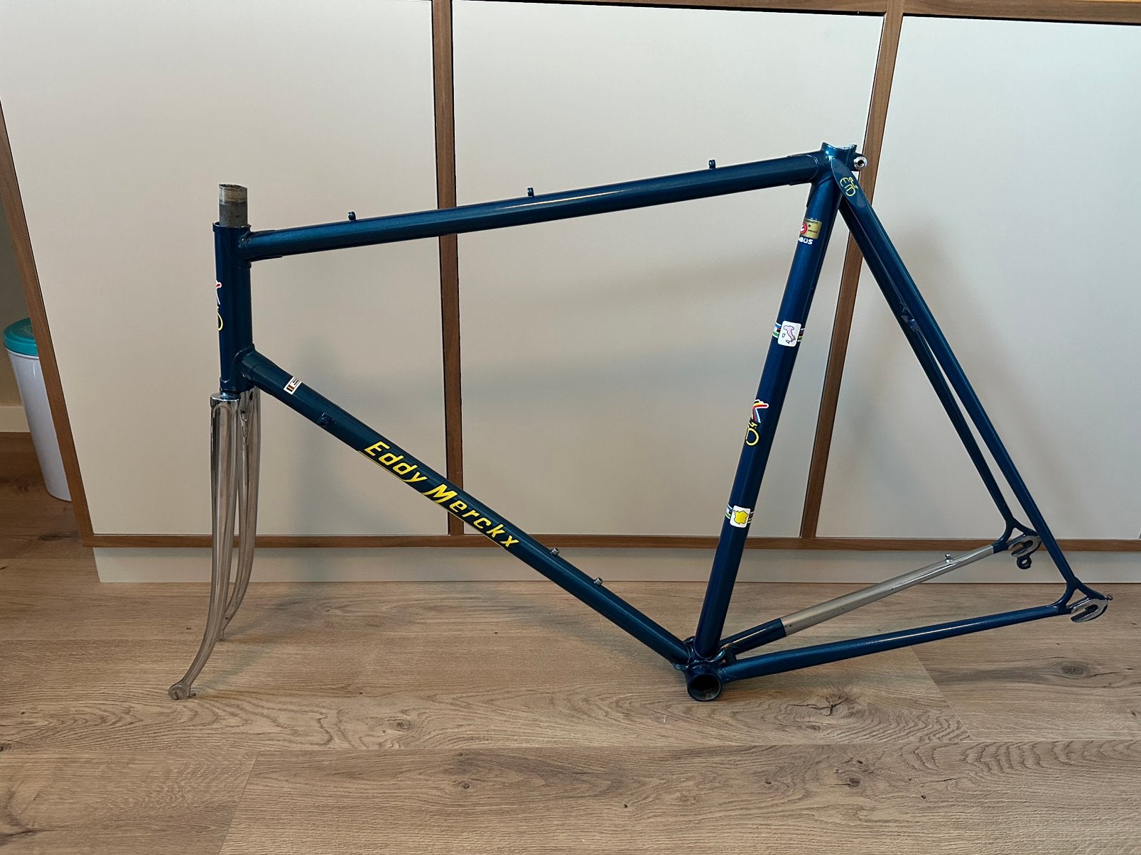 Eddy Merckx frame 59cm, Overige merken, Carbon, Ophalen of Verzenden, Zo goed als nieuw