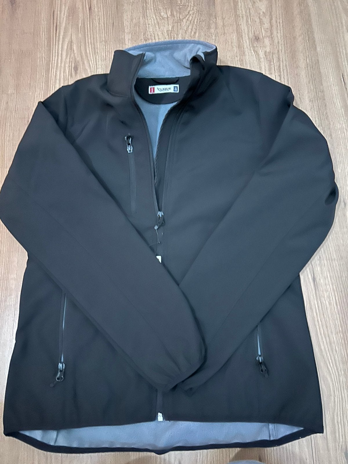Softshell jack, zwart, Ophalen of Verzenden, Zo goed als nieuw, Zwart