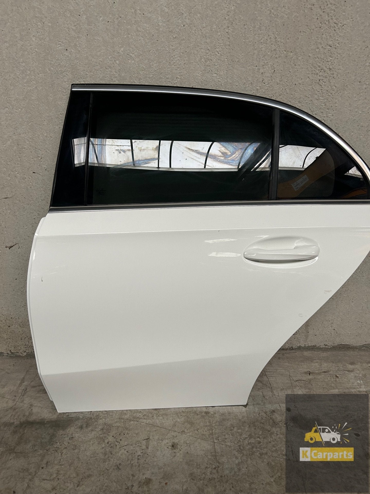 Links Achter portier Mercedes A Klasse W177 Portier Wit, Gebruikt, Mercedes-Benz AG, Deur, Mercedes-Benz