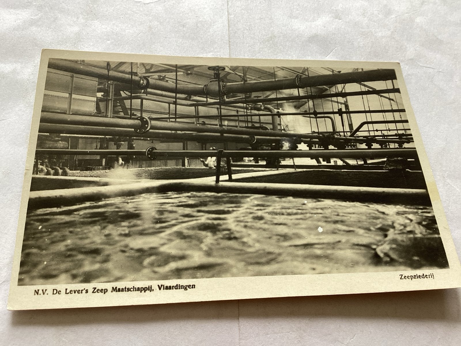 N.V. De Lever's Zeep Maatschappij Vlaardingen, Ophalen of Verzenden, 1920 tot 1940, Ongelopen, Zuid-Holland