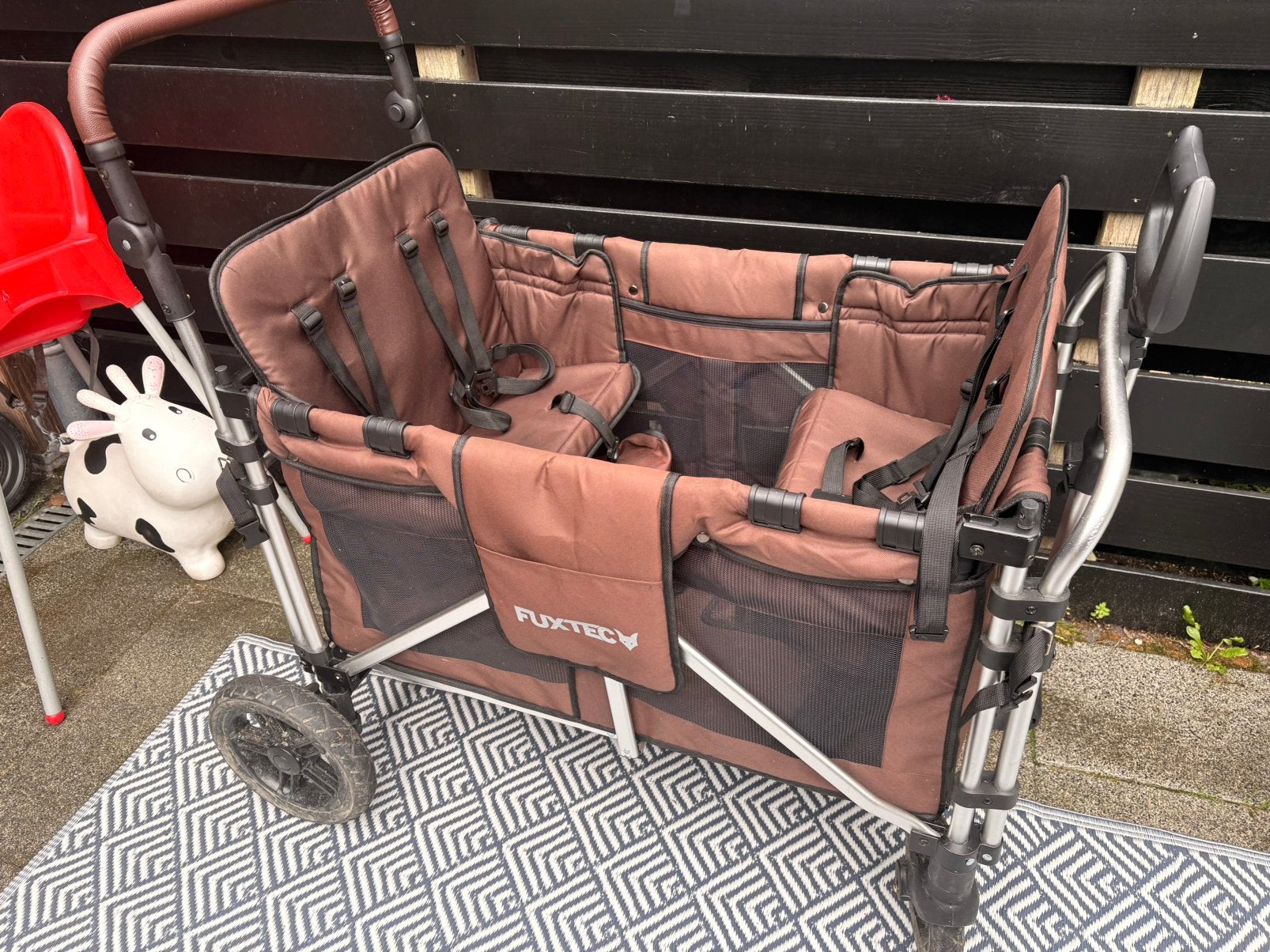 Bolderkar Fuxtec, Caravans en Kamperen, Bolderkarren, Ophalen, Opvouwbaar, Gebruikt