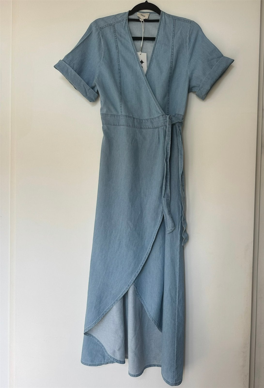 Nieuw Shoeby wrap spijkerjurk XS/S, Kleding | Dames, Nieuw, Maat 34 (XS) of kleiner, Onder de knie, Verzenden