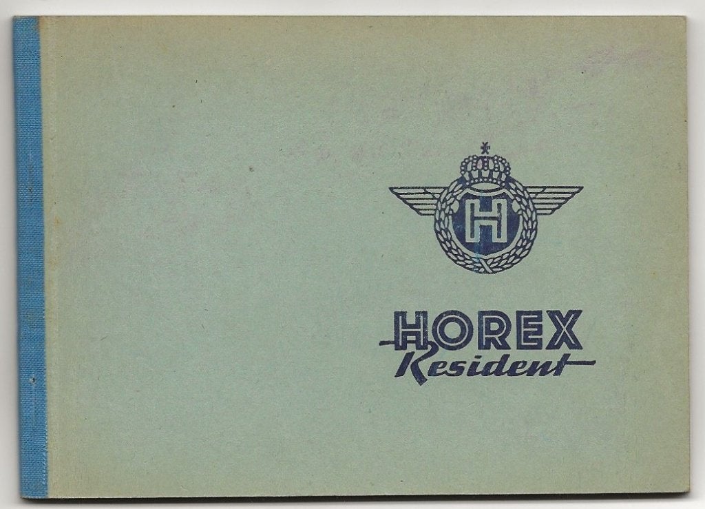 Horex Resident Betriebsanleitung (4392z), Verzenden, Overige merken