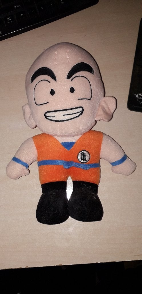 Dragonball Dragon Ball DBZ Knuffel Krillin 30 cm, Verzamelen, Ophalen of Verzenden, Zo goed als nieuw