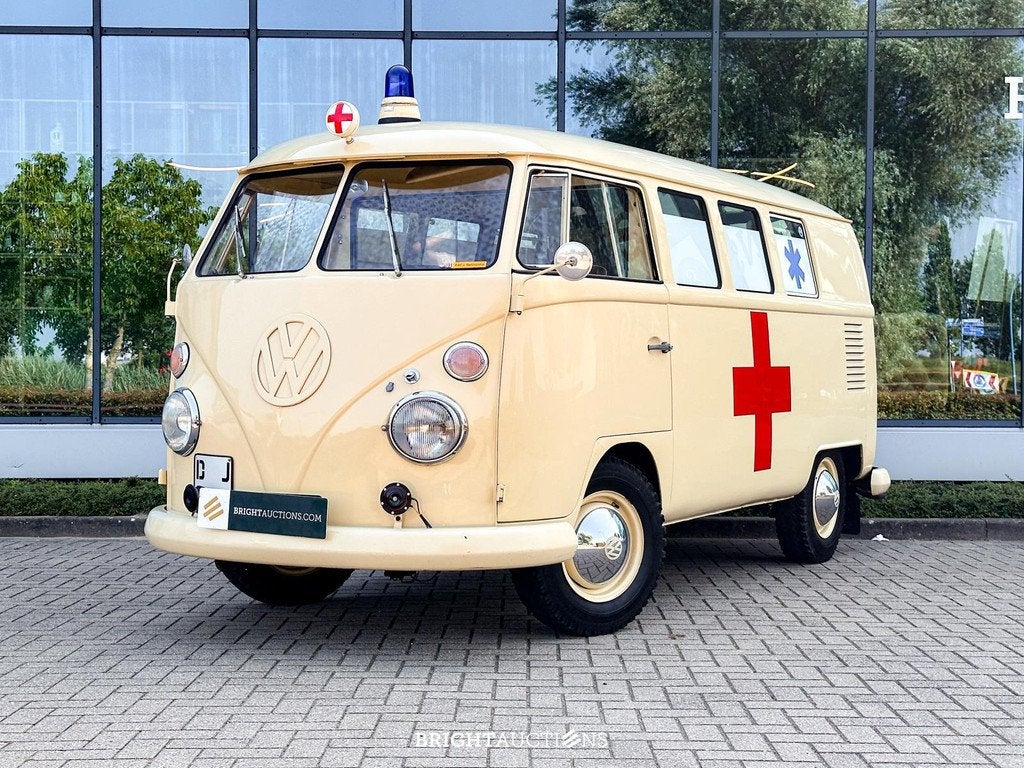 Volkswagen T1 Transporter T1 1500-27 (bj 1965), Overige carrosserieën, Volkswagen, Beige, Bedrijf