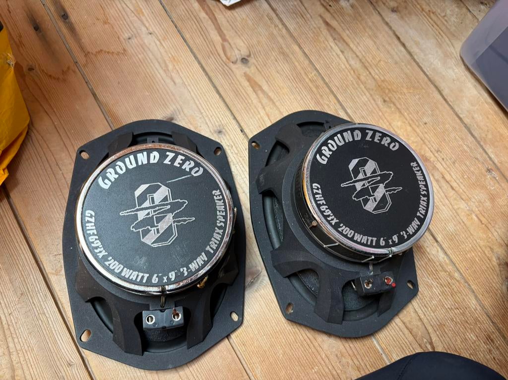 Ground zero boxen, Auto diversen, Autospeakers, Ophalen of Verzenden, Zo goed als nieuw